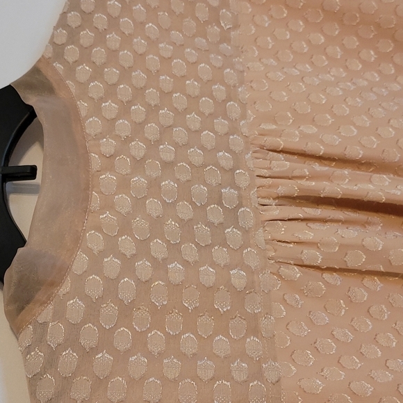 𝅺rachel Parcell Dot Tie Blouse - Picture 15 of 16